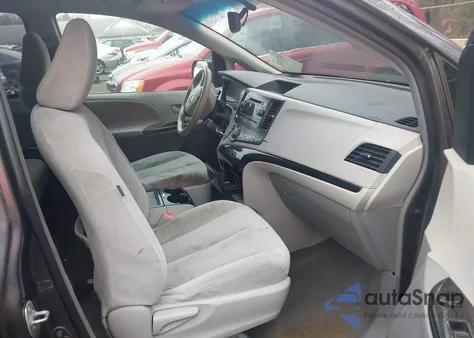 2013 Toyota Sienna Le V6 8 Passenger из США, поврежденный, VIN 5TDKK3DC0DS302481